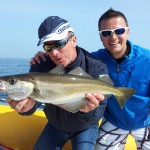 Eric Sauvage - pêche aux lieux sur les Glénans